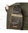 Chaqueta ligera e impermeable con refuerzos para caza y pesca