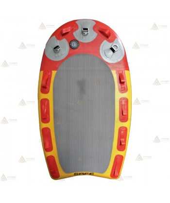 Trineo hinchable para rescate acuático con moto de agua