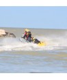 Trineo hinchable para rescate acuático con moto de agua