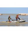 Trineo hinchable para rescate acuático con moto de agua