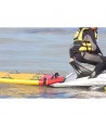 Trineo hinchable para rescate acuático con moto de agua