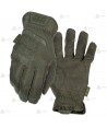 Guantes tácticos verde kaki elásticos y resistentes