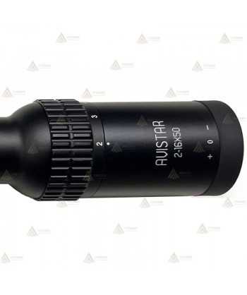 Visor AVISTAR 2-16x50 R.I. para la caza
