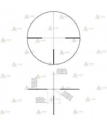 Visor Kahales Helia - 2-10x50i para caza