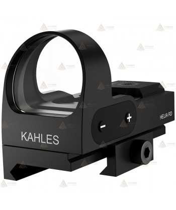 Visor punto rojo Kahales Helia RD con montura Weaver para tiro y caza