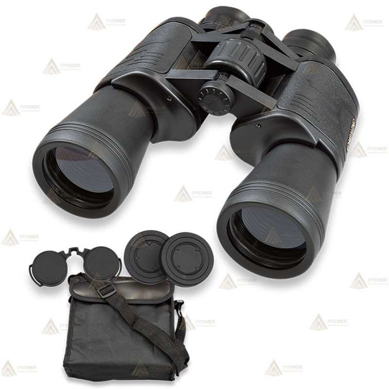 Prismáticos de 20 x Ø 50 color negro para actividades outdoor