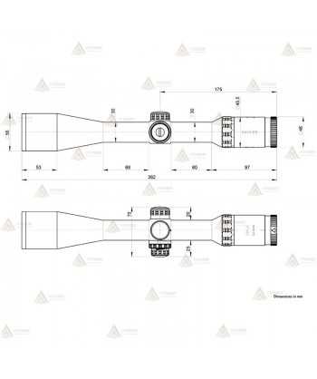 Visor KAHLES Helia - 3.5-18x50i G4B para el recechar