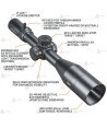 Visor Bushnell Elite Tactical XRS3 6-36x56 FFP EQL para caza