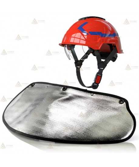 Cubrenucas aluminizado para cascos MP2 de bombero forestal