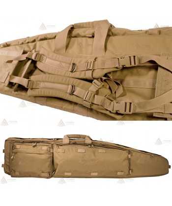 Funda táctica BLACKHAWK Drag Bag de color Coyote para rifle