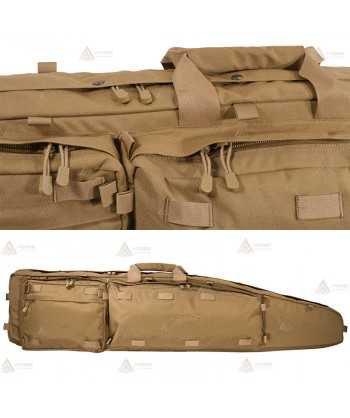 Funda táctica BLACKHAWK Drag Bag de color Coyote para rifle