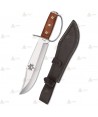 Cuchillo rematador de caza con defensa (25 cm)