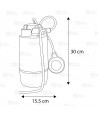 Electrobomba sumergible trifásica para aguas sucias (1,1 Kw, 1,5 HP)