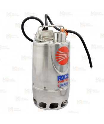 Electrobomba sumergible monofásica para aguas sucias (0,55 KW, 0,75 HP)