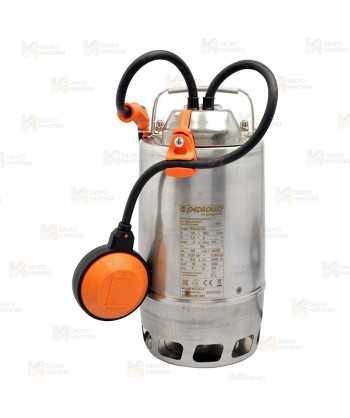 Electrobomba sumergible monofásica para aguas sucias (0,55 KW, 0,75 HP)