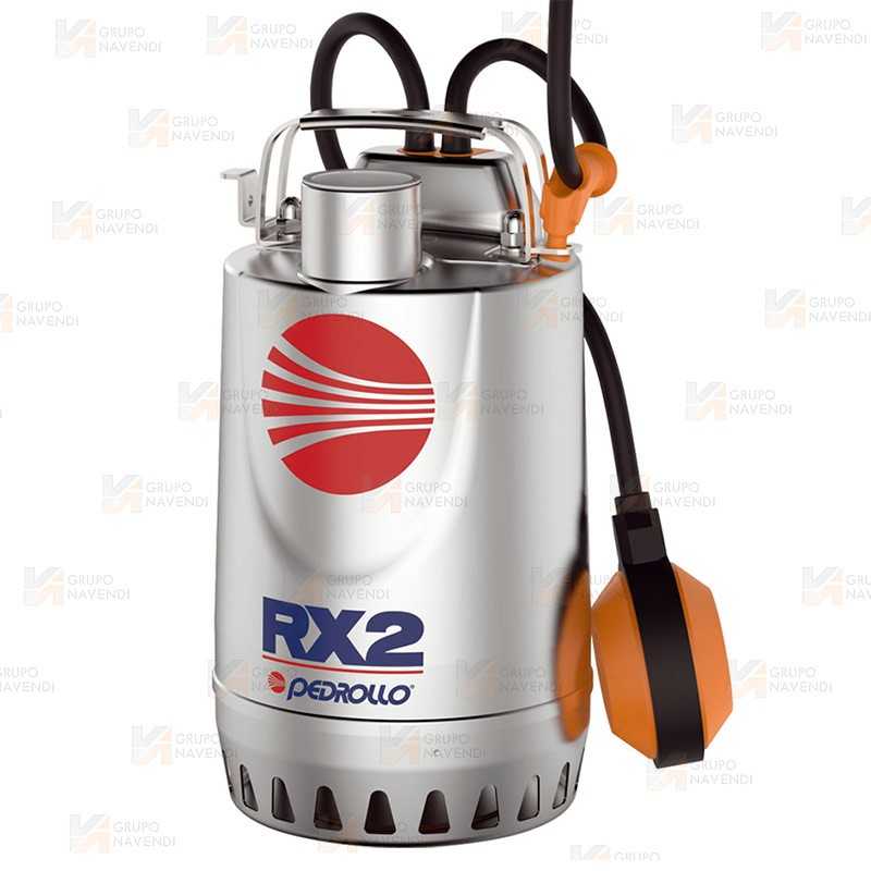 Electro bomba sumergible para aguas limpias (0,37 KW / 0,5 HP)