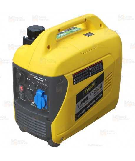 Grupo electrógeno monofásico a gasolina (1,200W)