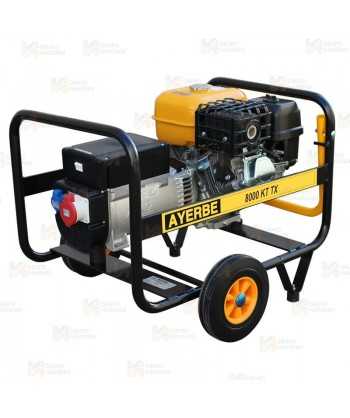 Grupo electrógeno con motor Kiotsu a gasolina da 400/230 V / 8 KVA/6.400W