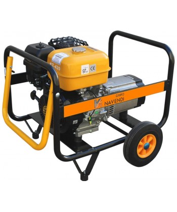 Grupo electrógeno monofásico a gasolina con arranque eléctrico (5 KVA/4.200W)
