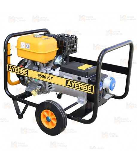 Grupo electrógeno monofásico con arranque eléctrico (9,5 KVA / 7000 W)