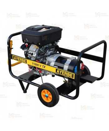 Grupo electrógeno trifásico a gasolina con arranque eléctrico (10 KVA / 8.000W)