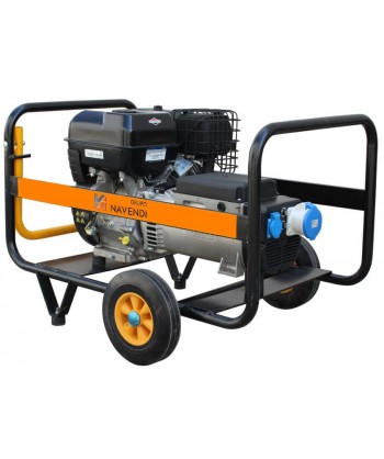 Grupo electrógeno monofásico a gasolina con arranque eléctrico (9 KVA/7.100W)