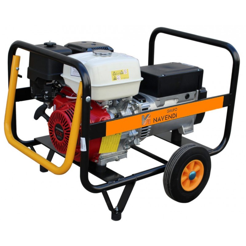 Grupo electrógeno trifásico 400V / 230V y 8 KVA