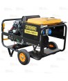 Grupo electrógeno monofásico Honda a gasolina con arranque eléctrico (9000 W / 400 V)