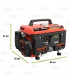 Generador monofásico económico a gasolina de 1000W