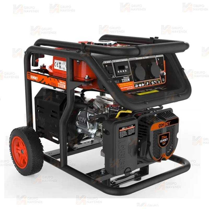 Generador monofásico económico a gasolina de 3.300W