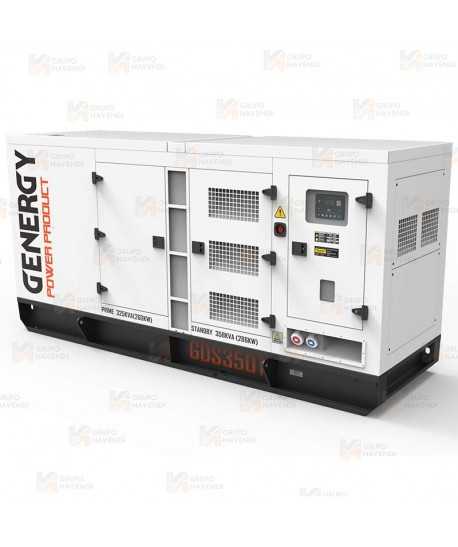 Grupo electrógeno diésel trifásico (358 KVA / 256 KW) Insonorizado