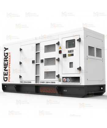 Grupo electrógeno diésel trifásico (358 KVA / 256 KW) Insonorizado