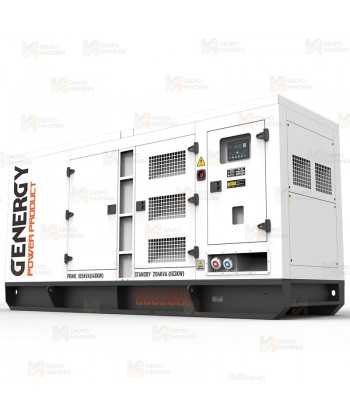 Grupo electrógeno diésel trifásico (204 KVA / 163 KW) Insonorizado
