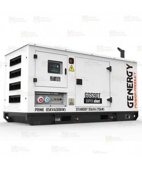 Grupo electrógeno diésel trifásico (94 KVA / 75.000W) Insonorizado