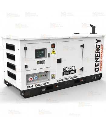 Grupo electrógeno diésel trifásico (94 KVA / 75.000W) Insonorizado
