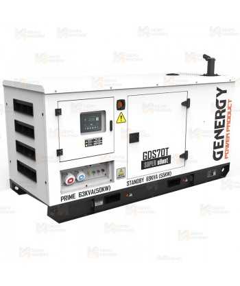 Grupo electrógeno diésel trifásico (69 KVA / 45.000W) Insonorizado
