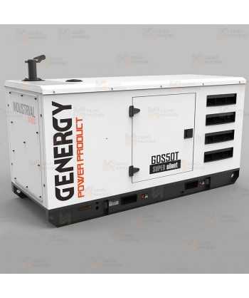 Grupo electrógeno diésel trifásico (47 KVA / 37.000W) Insonorizado