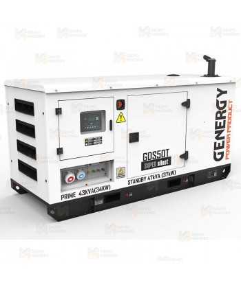 Grupo electrógeno diésel trifásico (47 KVA / 37.000W) Insonorizado