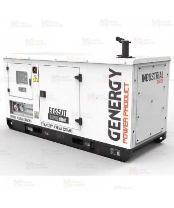 Grupo electrógeno diésel trifásico (47 KVA / 37.000W) Insonorizado