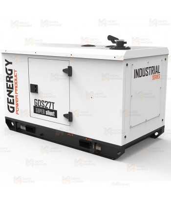 Grupo electrógeno diésel trifásico (27 KVA / 22.000W) Insonorizado