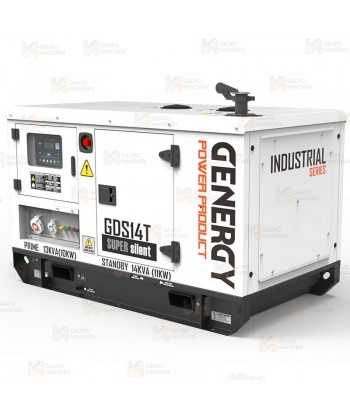 Grupo electrógeno diésel trifásico (14 KVA / 11.000W) Insonorizado