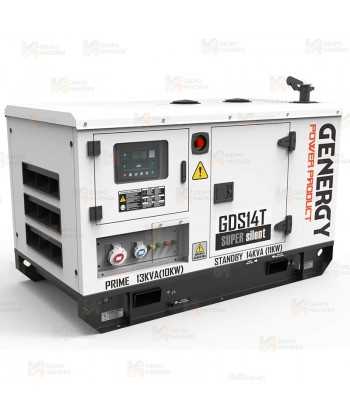 Grupo electrógeno diésel trifásico (14 KVA / 11.000W) Insonorizado