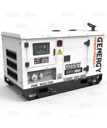Grupo electrógeno diésel trifásico (10 KVA / 8.000W) Insonorizado