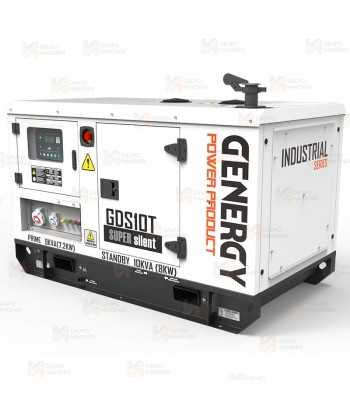 Grupo electrógeno diésel trifásico (10 KVA / 8.000W) Insonorizado