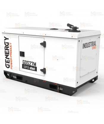 Grupo electrógeno monofásico diésel  (27 KVA / 22.000W) Insonorizado