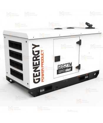 Grupo electrógeno monofásico diésel  (27 KVA / 22.000W) Insonorizado