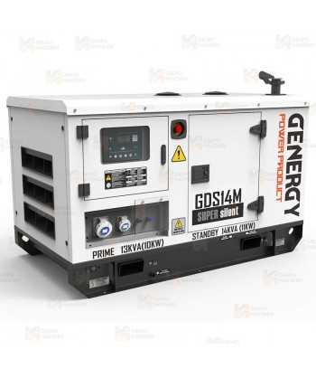 Grupo electrógeno diésel monofásico (14 KVA / 10.400W) Insonorizado