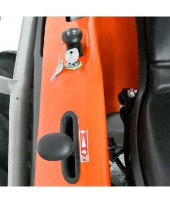 Tractor desbrozador con motor a gasolina de 452 cc