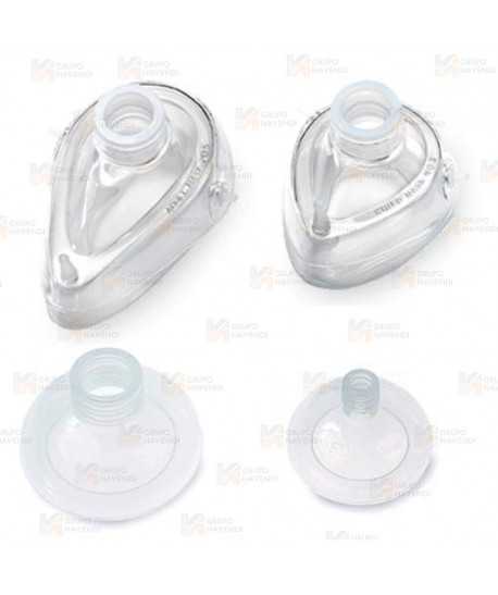 Mascarillas  de silicona esterilizables para resucitador