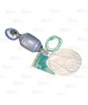Resucitador para adulto con mascarilla de PVC